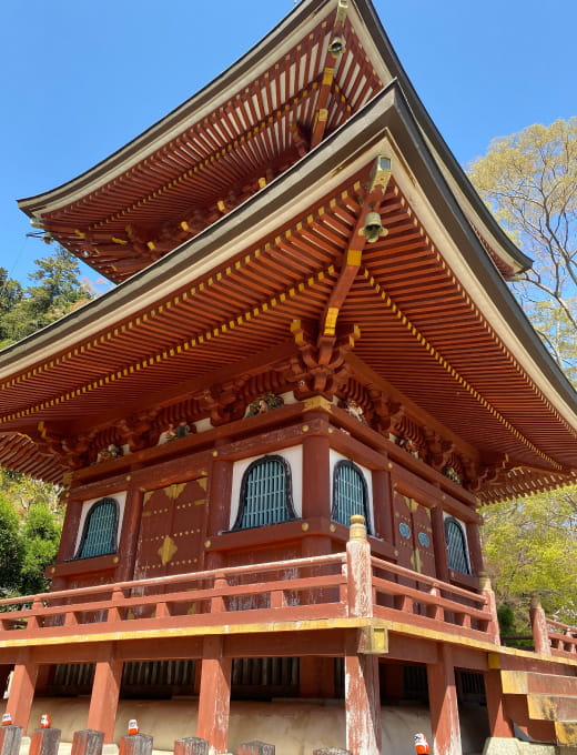 箕面勝尾寺　多宝塔（中島組建設）